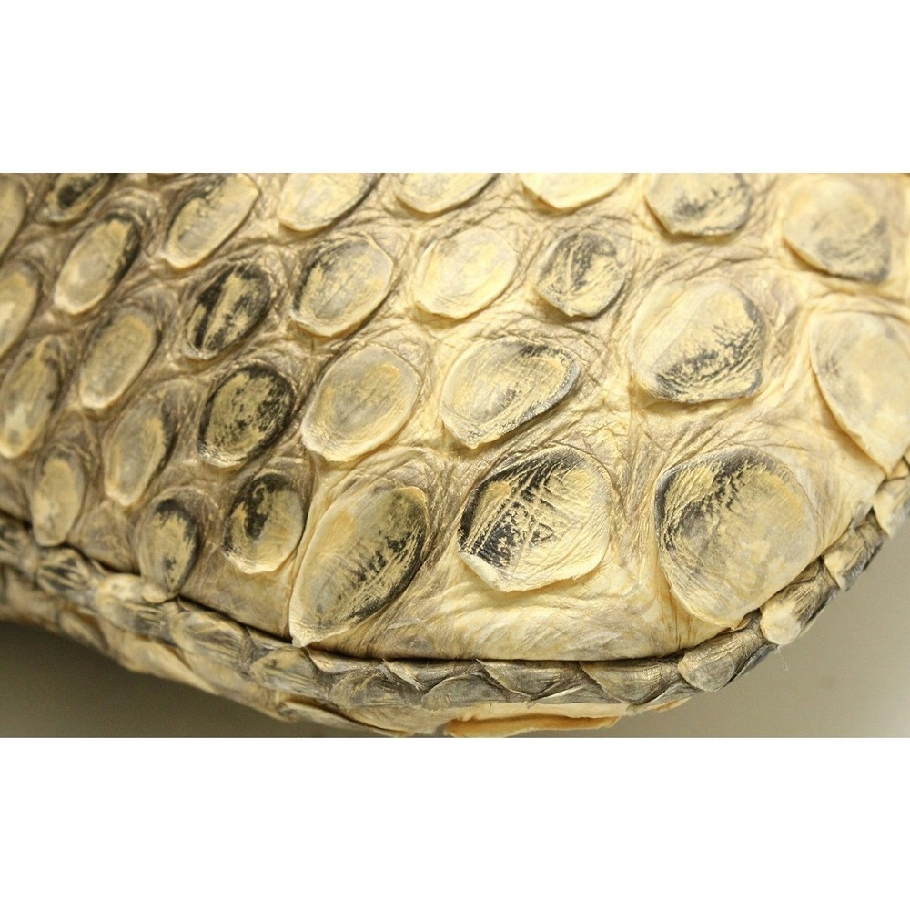 Gucci Python Shoulder Snake Jackie Leather Bag Gr… - image 3